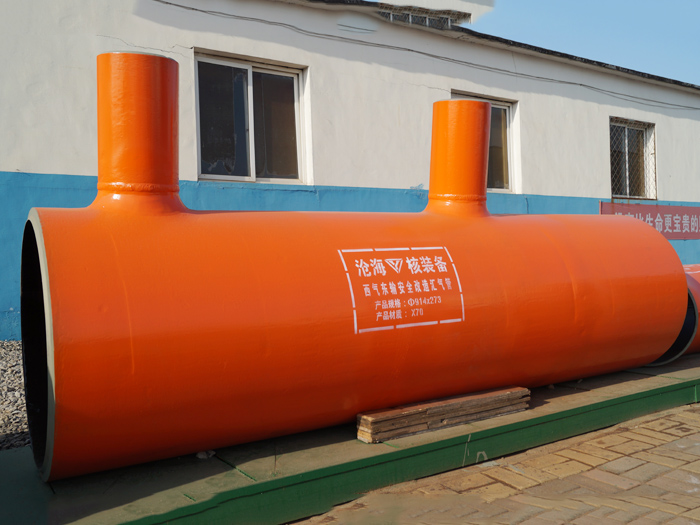 <strong>西氣東輸專(zhuān)用安全改造匯氣管</strong>